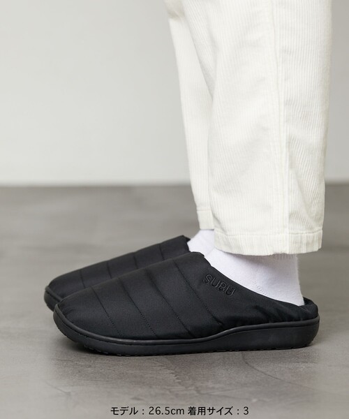 SUBU（スブ）の「SUBU/スブ SUBU NANNEN / ナンネン ウィンターサンダル モックシューズ（サンダル・メンズ・ベージュ/オレンジ/オリーブ/グリーン/パープル/ブラック・3/1/2/0）」の10枚目の写真