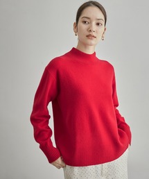 ROPE' | 【高評価】カシミヤブレンド ビルドネックニット(ニット/セーター)