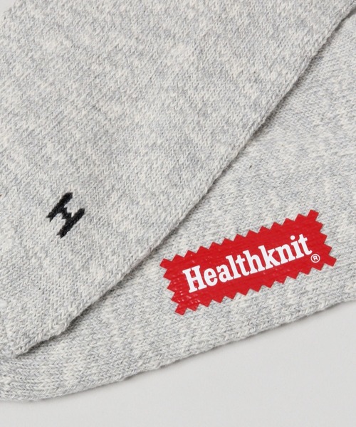 Healthknit(ヘルスニット)の「【Healthknit/ヘルスニット】3P配色ライン/ハーフソックス(ソックス/靴下・メンズ・グレー・FREE)」の7枚目の写真