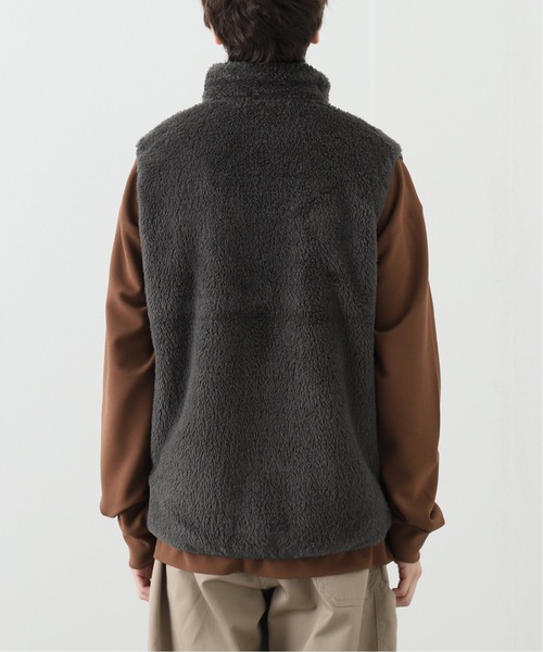 DANTON（ダントン）の「【DANTON / ダントン】 HIGH PILE ZIP STAND COLLAR VEST DT-A0177-HPF（その他アウター・メンズ・ブラック/アイボリー/チャコールグレー・40/42）」の6枚目の写真