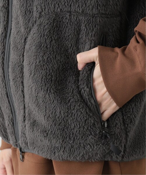 DANTON（ダントン）の「【DANTON / ダントン】 HIGH PILE ZIP STAND COLLAR VEST DT-A0177-HPF（その他アウター・メンズ・ブラック/アイボリー/チャコールグレー・40/42）」の13枚目の写真