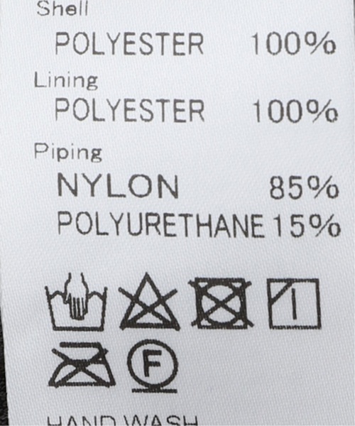 DANTON（ダントン）の「【DANTON / ダントン】 HIGH PILE ZIP STAND COLLAR VEST DT-A0177-HPF（その他アウター・メンズ・ブラック/アイボリー/チャコールグレー・40/42）」の18枚目の写真