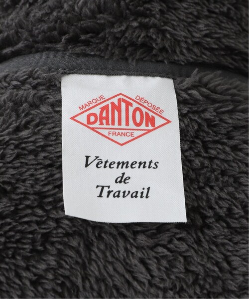 DANTON（ダントン）の「【DANTON / ダントン】 HIGH PILE ZIP STAND COLLAR VEST DT-A0177-HPF（その他アウター・メンズ・ブラック/アイボリー/チャコールグレー・40/42）」の19枚目の写真