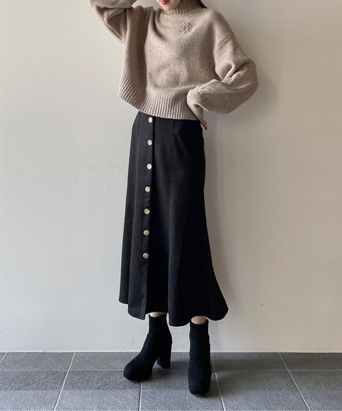 one way（ワンウェイ）の「スエポンマーメイドスカート（スカート・レディース・ブラウン/ベージュ/ブラック・FREE）」の15枚目の写真