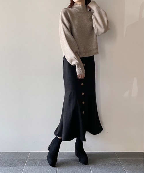 one way（ワンウェイ）の「スエポンマーメイドスカート（スカート・レディース・ブラウン/ベージュ/ブラック・FREE）」の16枚目の写真