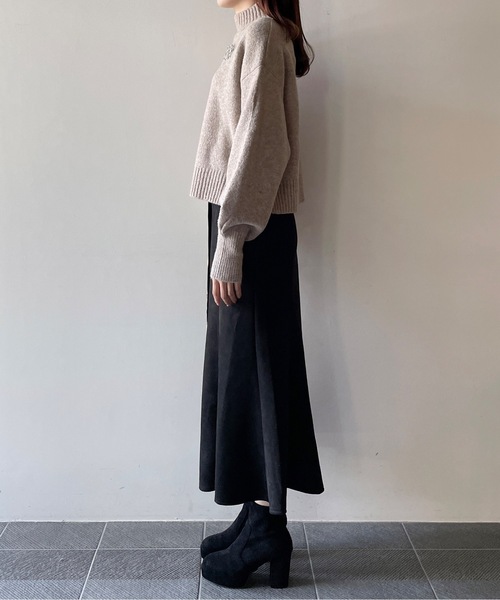 one way（ワンウェイ）の「スエポンマーメイドスカート（スカート・レディース・ブラウン/ベージュ/ブラック・FREE）」の17枚目の写真