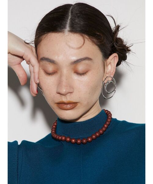 UN3D.（アンスリード）の「ダブルサークルイヤリング（イヤリング・レディース・ゴールド/シルバー・FREE）」の10枚目の写真