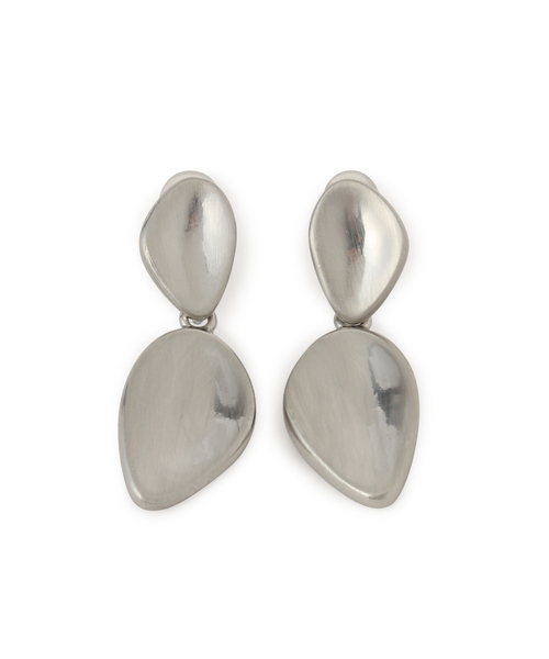 VIS（ビス）の「リーフメタルイヤリング（イヤリング・レディース・シルバー/ゴールド・FREE）」の3枚目の写真