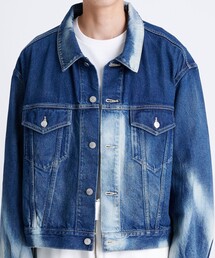 soe（ソーイ）の「Dameged Denim Jacket（デニムジャケット）」 - WEAR