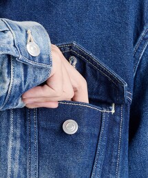 soe（ソーイ）の「Dameged Denim Jacket（デニムジャケット）」 - WEAR