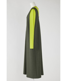 ENFOLD（エンフォルド）の「ダブルクロス スクエアネックレイヤード