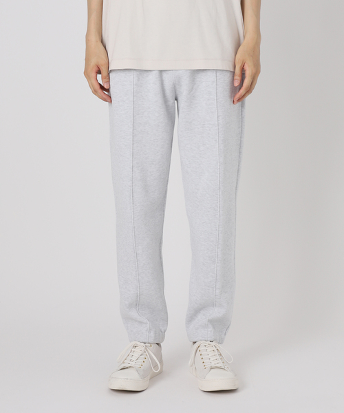 CALMER（カルメール）の「【CALMER / カルメール】別注 オーガニックコットン ニットスウェットパンツ（スウェットパンツ・メンズ・グレー・MEDIUM/LARGE）」の2枚目の写真