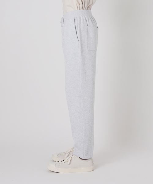 CALMER（カルメール）の「【CALMER / カルメール】別注 オーガニックコットン ニットスウェットパンツ（スウェットパンツ・メンズ・グレー・MEDIUM/LARGE）」の6枚目の写真