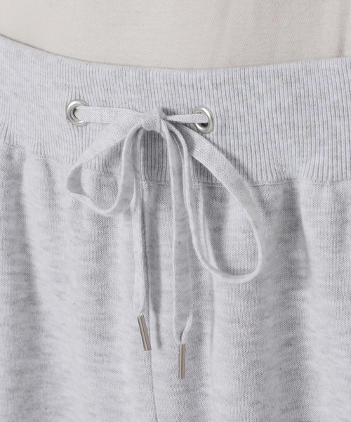 CALMER（カルメール）の「【CALMER / カルメール】別注 オーガニックコットン ニットスウェットパンツ（スウェットパンツ・メンズ・グレー・MEDIUM/LARGE）」の7枚目の写真