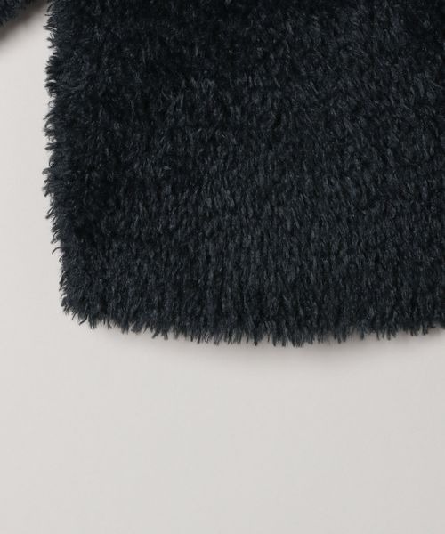 JEANASIS（ジーナシス）の「カールシャギーショートプルオーバー/ 989699（ニット/セーター・レディース・ピンク系その他/ブラック/グレー・FREE）」の16枚目の写真