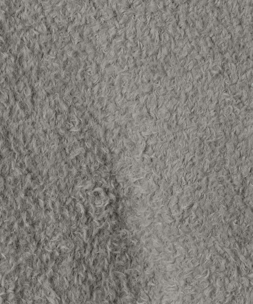 JEANASIS（ジーナシス）の「カールシャギーショートプルオーバー/ 989699（ニット/セーター・レディース・ピンク系その他/ブラック/グレー・FREE）」の20枚目の写真