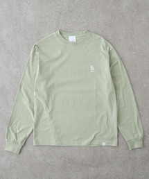 &プリントロングスリーブTシャツ