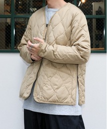 TAION/タイオン MILITARY W-ZIP VNECK DOWN JACKET ミリタリー Vネックダブルジップ ダウンジャケット