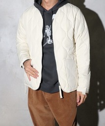 TAION（タイオン）の「TAION/タイオン MILITARY W-ZIP VNECK DOWN JACKET ミリタリー Vネックダブルジップ ダウンジャケット（ダウンジャケット/コート）」