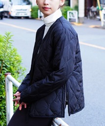TAION（タイオン）の「TAION/タイオン MILITARY W-ZIP VNECK DOWN JACKET ミリタリー Vネックダブルジップ ダウンジャケット（ダウンジャケット/コート）」
