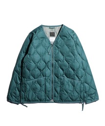 TAION/タイオン MILITARY W-ZIP VNECK DOWN JACKET ミリタリー Vネックダブルジップ ダウンジャケット