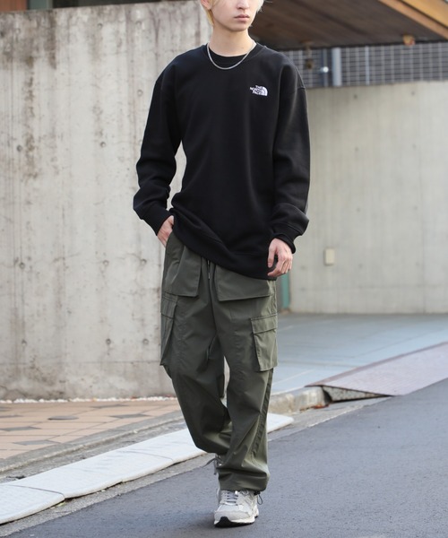セール】【THE NORTH FACE】エッセンシャルクルーネックスウェット M