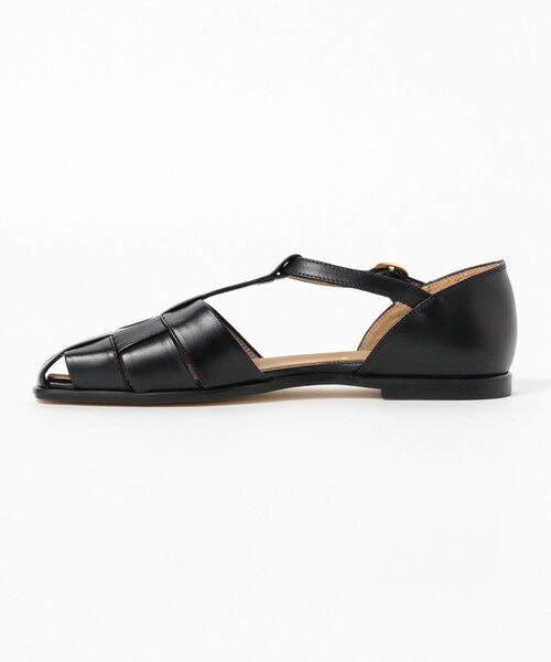一度使用 美品 Demi-Luxe BEAMS レザーグルカサンダル 22.5 Demi-Luxe BEAMS（デミルクス ビームス）レザー グルカサンダル