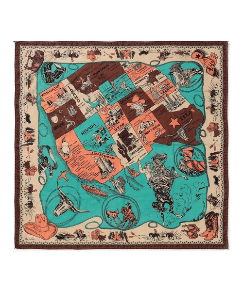 【25AW新品未開封】BEAMS BOY BINDU / ウエスタン スカーフ 13450415039_C_1.jpg