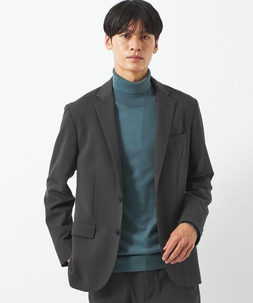 GREEN LABEL　ナロージャケット＆パンツ WEB限定】JUST fit TEXBRID(R) ナロー セットアップ ジャケット