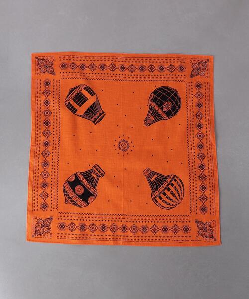 UNITED ARROWS（ユナイテッドアローズ）の「バルーン バンダナ（バンダナ/スカーフ・メンズ・パープル/グレー/オレンジ/ネイビー/モカ・FREE）」の6枚目の写真