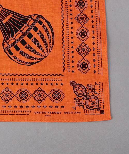 UNITED ARROWS（ユナイテッドアローズ）の「バルーン バンダナ（バンダナ/スカーフ・メンズ・パープル/グレー/オレンジ/ネイビー/モカ・FREE）」の7枚目の写真