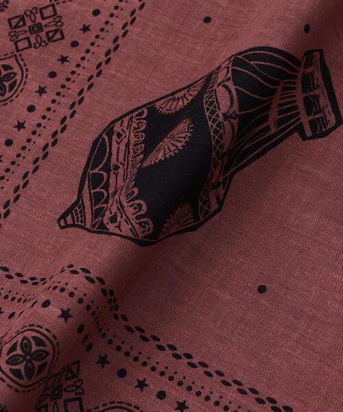 UNITED ARROWS（ユナイテッドアローズ）の「バルーン バンダナ（バンダナ/スカーフ・メンズ・パープル/グレー/オレンジ/ネイビー/モカ・FREE）」の10枚目の写真