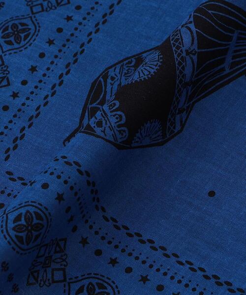 UNITED ARROWS（ユナイテッドアローズ）の「バルーン バンダナ（バンダナ/スカーフ・メンズ・パープル/グレー/オレンジ/ネイビー/モカ・FREE）」の11枚目の写真