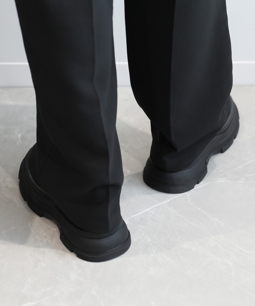 shoes365(シューズスリーシックスファイヴ)の「【shoes365】ニットソックス ブーツ(ブーツ・レディース・ブラック/ベージュ・22.5cm/24.5cm/25.0cm/24.0cm/23.5cm/23.0cm)」の6枚目の写真