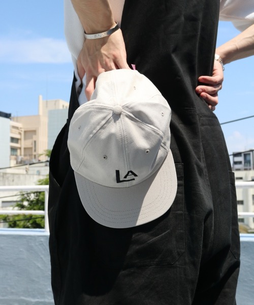 Cooperstown Ball Cap（クーパーズタウンボールキャップ）の「〈Cooperstown/クーパーズタウン〉ボールキャップ（ロサンゼルスエンジェルス・ニューヨークキューバンズ）（キャップ・メンズ・ブラック系/ブラック/ネイビー/ネイビー系/アイボリー/アイボリー系/グリーン/カーキ・ONE SIZE）」の2枚目の写真