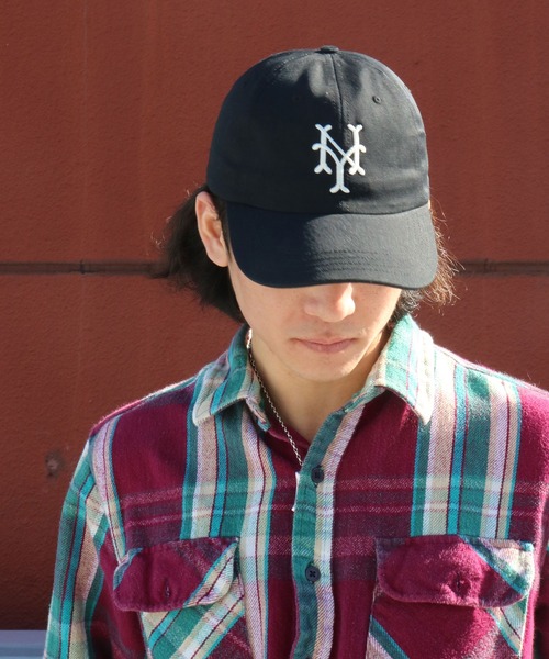 Cooperstown Ball Cap（クーパーズタウンボールキャップ）の「〈Cooperstown/クーパーズタウン〉ボールキャップ（ロサンゼルスエンジェルス・ニューヨークキューバンズ）（キャップ・メンズ・ブラック系/ブラック/ネイビー/ネイビー系/アイボリー/アイボリー系/グリーン/カーキ・ONE SIZE）」の11枚目の写真
