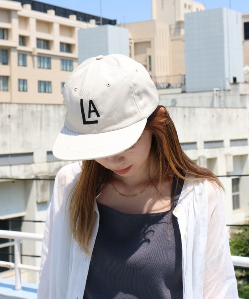 Cooperstown Ball Cap（クーパーズタウンボールキャップ）の「〈Cooperstown/クーパーズタウン〉ボールキャップ（ロサンゼルスエンジェルス・ニューヨークキューバンズ）（キャップ・メンズ・ブラック系/ブラック/ネイビー/ネイビー系/アイボリー/アイボリー系/グリーン/カーキ・ONE SIZE）」の19枚目の写真