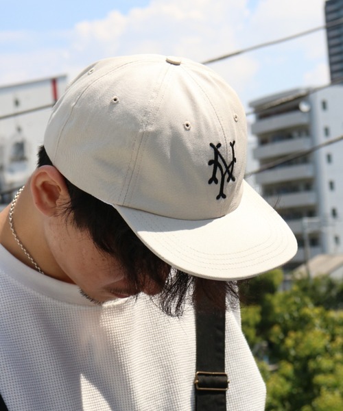 Cooperstown Ball Cap（クーパーズタウンボールキャップ）の「〈Cooperstown/クーパーズタウン〉ボールキャップ（ロサンゼルスエンジェルス・ニューヨークキューバンズ）（キャップ・メンズ・ブラック系/ブラック/ネイビー/ネイビー系/アイボリー/アイボリー系/グリーン/カーキ・ONE SIZE）」の20枚目の写真