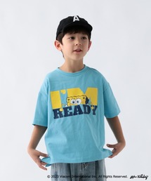 【SpongeBob(スポンジ・ボブ)×BAYFLOW】半袖Tシャツ(KIDS)