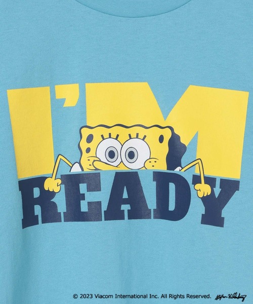 BAYFLOW（ベイフロー）の「【SpongeBob(スポンジ・ボブ)×BAYFLOW】半袖Tシャツ（KIDS）（Tシャツ/カットソー・キッズ・ブルー/オフホワイト/ブラック・120cm/130cm/140cm/110cm）」の12枚目の写真