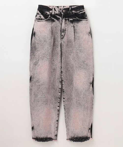 GRACE CONTINENTAL（グレースコンチネンタル）の「タイダイコクーンデニムパンツ（デニムパンツ・レディース・ピンク・38/36）」の18枚目の写真