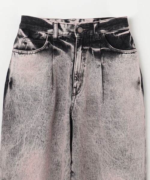 GRACE CONTINENTAL（グレースコンチネンタル）の「タイダイコクーンデニムパンツ（デニムパンツ・レディース・ピンク・38/36）」の19枚目の写真