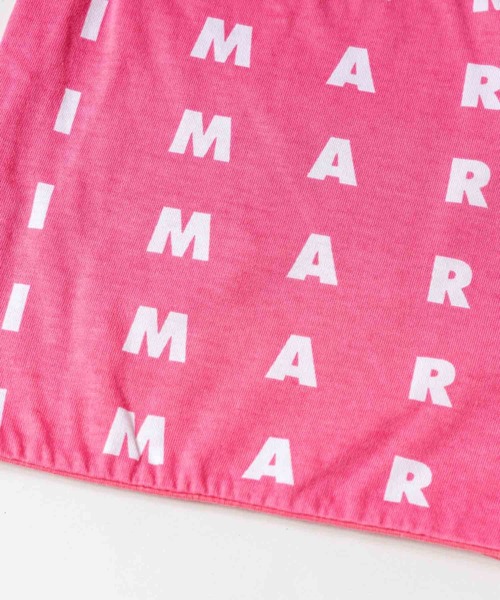MARNI(マルニ)の「MARNI(マルニ)Kids & Junior ブランドロゴニットキャップ帽子(ニットキャップ/ビーニー・キッズ・ホワイト/ピンク/ブルー・Ⅱ)」の7枚目の写真