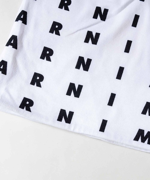 MARNI(マルニ)の「MARNI(マルニ)Kids & Junior ブランドロゴニットキャップ帽子(ニットキャップ/ビーニー・キッズ・ホワイト/ピンク/ブルー・Ⅱ)」の9枚目の写真
