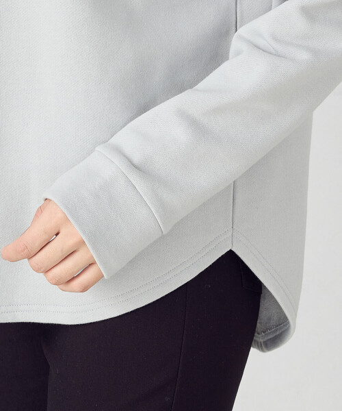 COMME CA ISM(コムサイズム)の「裏毛 パーカー(パーカー・レディース・ネイビー/ミント/アイボリー・LARGE/MEDIUM)」の13枚目の写真