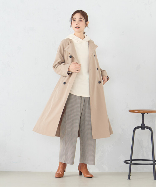 COMME CA ISM(コムサイズム)の「裏毛 パーカー(パーカー・レディース・ネイビー/ミント/アイボリー・LARGE/MEDIUM)」の17枚目の写真