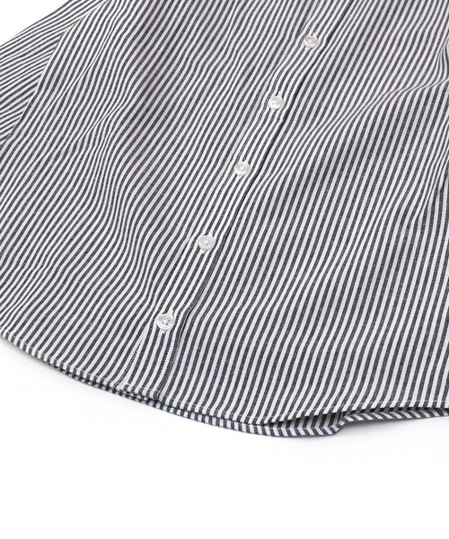 ZI-ON(ジーオン)の「レギュラーカラー オックスフォードシャツ(シャツ/ブラウス・キッズ・ベージュ/グレー系その他2/ネイビー/オフホワイト/チャコール/サックスブルー・120cm/110cm/140cm/130cm/160cm/150cm)」の17枚目の写真