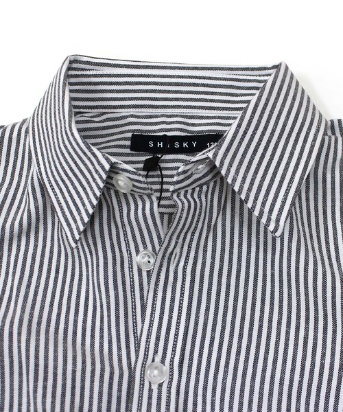 ZI-ON(ジーオン)の「レギュラーカラー オックスフォードシャツ(シャツ/ブラウス・キッズ・ベージュ/グレー系その他2/ネイビー/オフホワイト/チャコール/サックスブルー・120cm/110cm/140cm/130cm/160cm/150cm)」の13枚目の写真