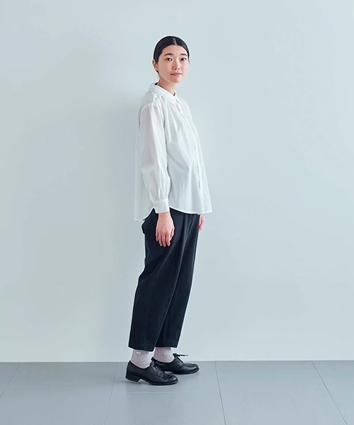 HAU(ハウ)の「パンツ tidy(スラックス・レディース・ブラック/ネイビー・MEDIUM/SMALL)」の9枚目の写真