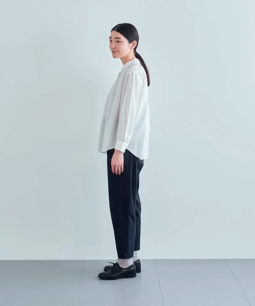 HAU(ハウ)の「パンツ tidy(スラックス・レディース・ブラック/ネイビー・MEDIUM/SMALL)」の14枚目の写真